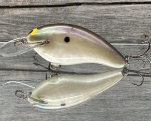 Black Label Balsa - Razor - Balsa Crankbait - Bone Gizzard Color