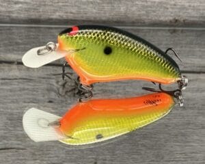 Black Label Balsa - Hickster - Signature Series Crankbait - Sun Granny Color