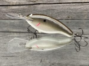 Black Label Balsa - Tapout - Custom Balsa Crankbait - Green Pumpkin Shad Color