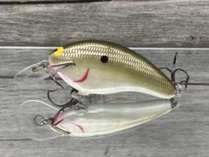 Black Label Balsa - Razor - Balsa Crankbait - Watermelon Shiner Color