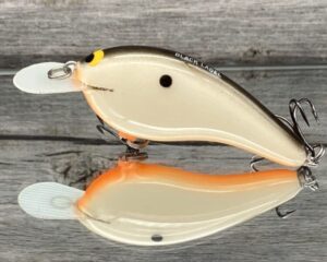 Black Label Balsa - Slim Series - Custom Balsa Crankbait - Bone Khaki Color