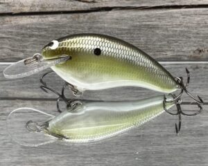 Black Label Balsa - Razor - Balsa Crankbait - Money Shad Color