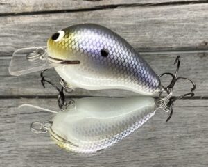 Black Label Balsa - Wreck - Balsa Squarebill - American Shad - Zoom WEC E-1