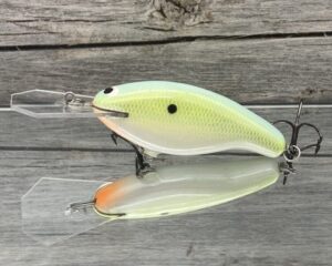Black Label Balsa - Tapout - Custom Balsa Crankbait - Citrus Candy Color