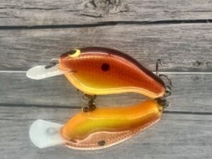 Greenfish Tackle - Stray Dog - Custom Balsa Crankbait - Sun Shad Color