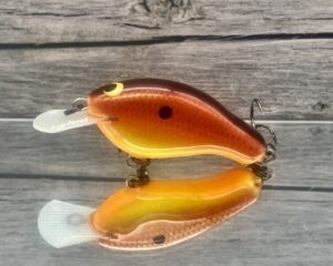 Greenfish Tackle - Stray Dog - Custom Balsa Crankbait - Sun Shad Color