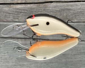Black Label Balsa - K II - Custom Balsa Crankbait - Bone Khaki Color