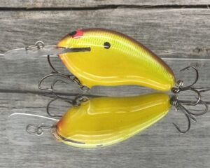 Black Label Balsa - Prowler MR - Custom Balsa Crankbait - Chartreuse Classic Color