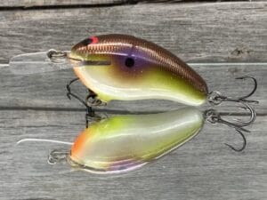 Black Label Balsa - Prowler MR - Custom Balsa Crankbait - High Rock Shad Color