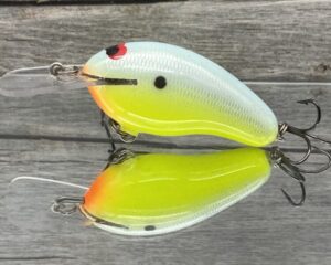 Black Label Balsa - Prowler MR - Custom Balsa Crankbait - Candy Dolphin Color