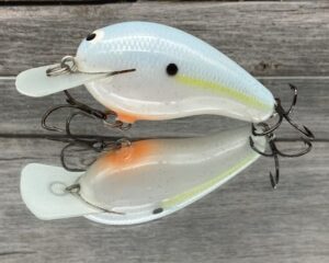 Black Label Balsa - Wobbler - Custom Balsa Crankbait - Sexy Shad Color