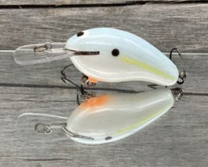 Black Label Balsa - Prowler MR - Custom Balsa Crankbait - Sexy Shad Color