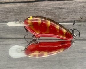 Black Label Balsa - Little Cliffie - Signature Series Crankbait - Texas Gold Color