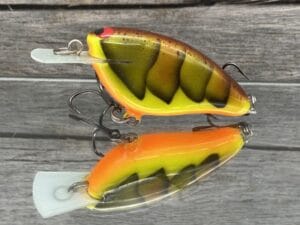 Black Label Balsa - Bacon - Balsa Crankbait - Rotten Craw Color