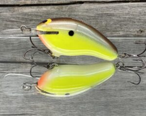 Black Label Balsa - Prowler MR - Custom Balsa Crankbait - River Bream Color