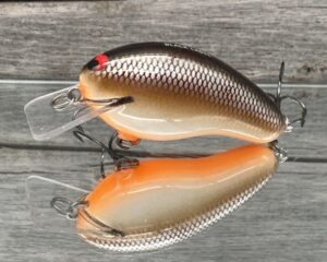 Black Label Balsa - Prowler - Custom Balsa Squarebill Crankbait - Hot Chocolate Color