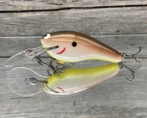 Black Label Balsa - K II - Custom Balsa Crankbait - Tomato Shad Color