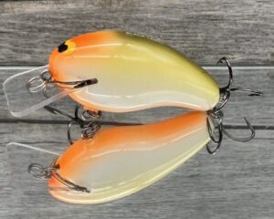 Black Label Balsa - Prowler - Custom Balsa Squarebill Crankbait - Parrot Color