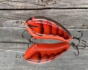 Black Label Balsa - Prowler MR - Custom Balsa Crankbait - Delta Craw Color