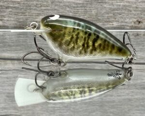 Black Label Balsa - Bacon-Signature Series - Balsa Crankbait - Foiled Crappie Color