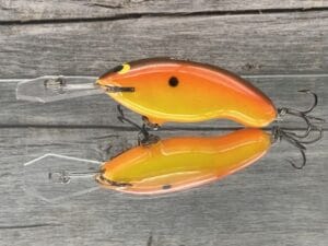 Black Label Balsa - Tapout Jr - Custom Balsa Crankbait - Simple Craw Color