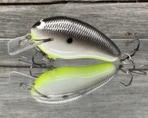 Black Label Tackle - Prowler - Custom Balsa Squarebill Crankbait - Hot Date Color