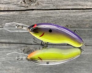 Black Label Balsa - Tapout Jr - Custom Balsa Crankbait - Table Rock Shad Color