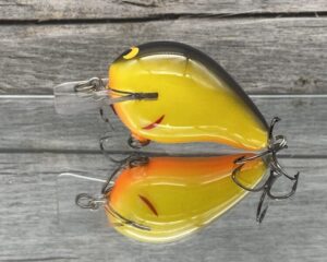 Black Label Balsa - Wreck - Balsa Squarebill - School Bus Color - Zoom WEC E-1