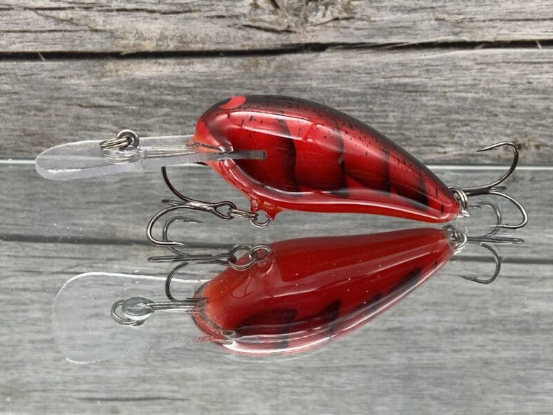 Bagley Craw Crawfish Diving Crankbait Vintage Fishing Lures Lot of 2