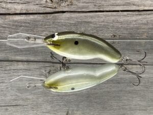 Black Label Balsa - Tapout Jr - Custom Balsa Crankbait - Money Shad Color