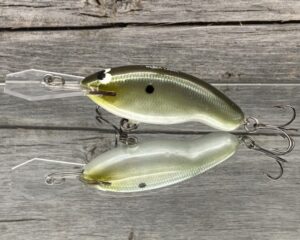 Black Label Balsa - Tapout Jr - Custom Balsa Crankbait - Money Shad Color