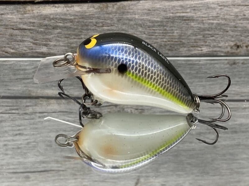 Black Label Balsa - Wreck Jr. - Custom Balsa Squarebill Crankbait - Magic  Shad Color - Wood Bait Country