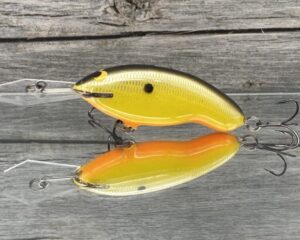 Black Label Balsa - Tapout Jr - Custom Balsa Crankbait - Mellow Yellow Color