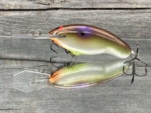 Black Label Balsa - Tapout Jr - Custom Balsa Crankbait - High Rock Shad Color