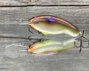 Black Label Balsa - Tapout Jr - Custom Balsa Crankbait - High Rock Shad Color