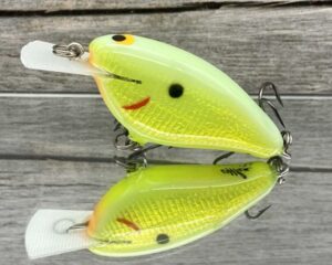 Black Label Balsa - Bacon-Signature Series - Balsa Crankbait - Foiled Dolphin Color