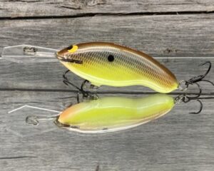 Black Label Balsa - Tapout Jr - Custom Balsa Crankbait - River Bream Color