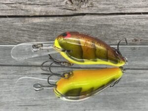 Black Label Balsa - Rock Hound - Custom Balsa Crankbait - Rotten Craw Color