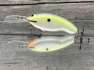 Black Label Balsa - Tapout Jr - Custom Balsa Crankbait - Pro Lavender Shad Color
