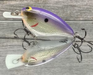 Black Label Balsa - Bacon-Signature Series - Balsa Crankbait - Foiled Table Rock Shad Color