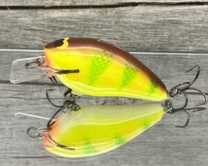 Black Label Balsa - BL 1.5 - Balsa Squarebill - Pineapple Color