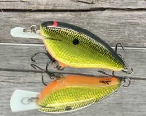 Black Label Balsa - Bacon-Signature Series - Balsa Crankbait - Sun Granny Color