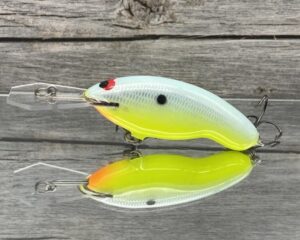Black Label Balsa - Tapout Jr - Custom Balsa Crankbait - Candy Dolphin Color
