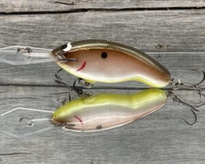 Black Label Balsa - Tapout Jr - Custom Balsa Crankbait - Tomato Shad Color