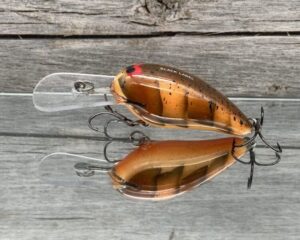 Black Label Balsa - Rock Hound - Custom Balsa Crankbait - Fall Craw Color