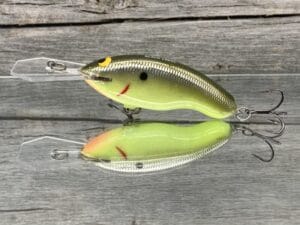 Black Label Balsa - Tapout Jr - Custom Balsa Crankbait - Moon Shine Color