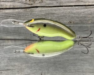 Black Label Balsa - Tapout Jr - Custom Balsa Crankbait - Moon Shine Color