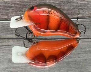 Black Label Balsa - CBS 1 - Balsa Squarebill Crankbait - Crush Craw Color - Bagley B1