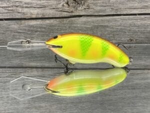 Black Label Balsa - Tapout Jr - Custom Balsa Crankbait - Pineapple Color