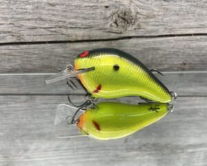 Black Label Balsa - Head Hunter - Signature Series Crankbait - Day Glow Color - Zoom WEC E-2